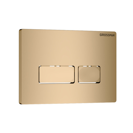 Клавиша смыва Grossman Pragma 700.K31.03.310.310 золото матовый